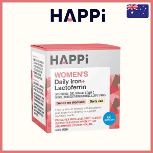 Thực Phẩm Bổ Sung HAPPi Women’s Daily Iron+ Lactoferrin